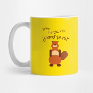 Dam Hardwork Beaver-liever Mug